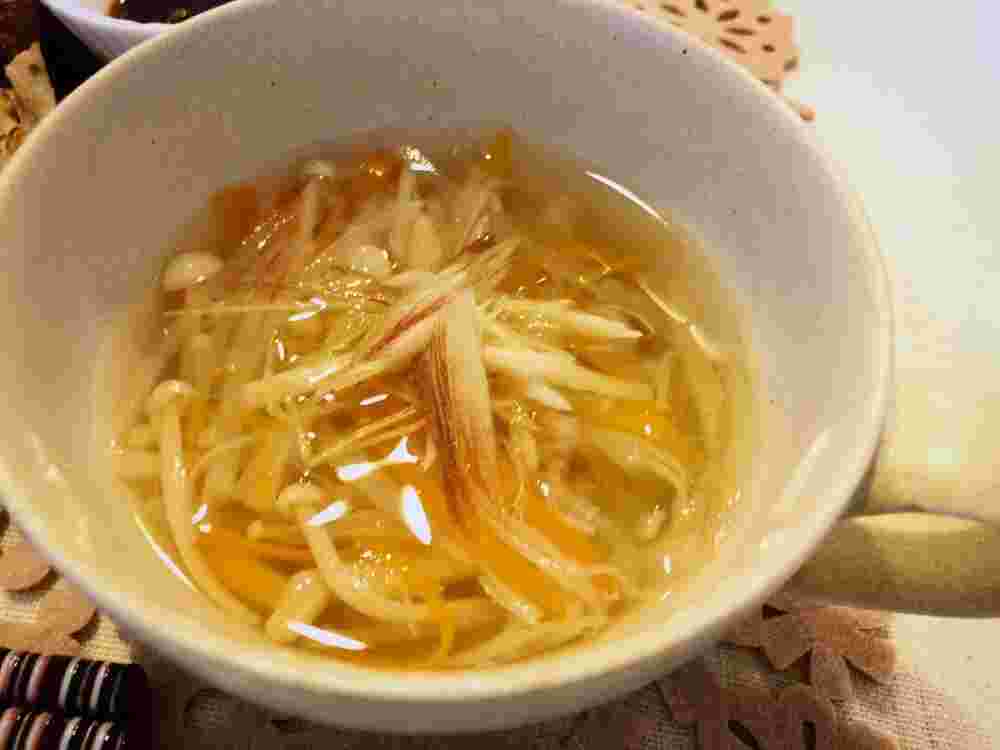 大根活用・和風ダシのスープ
