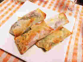 アボカド生ハムでヘルシー焼き春巻き