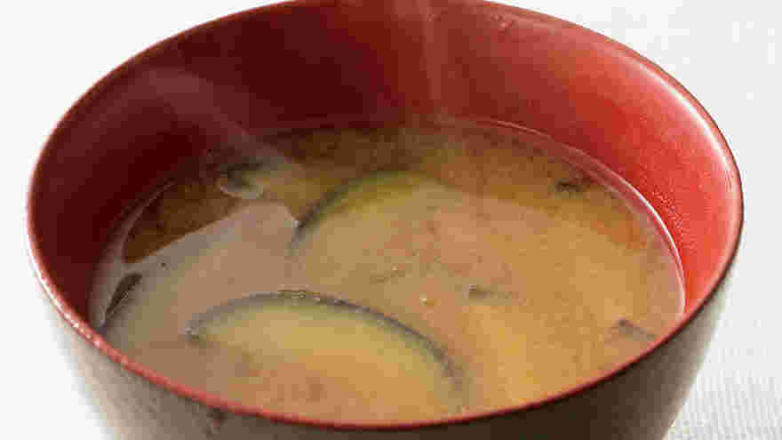 なすの味噌汁