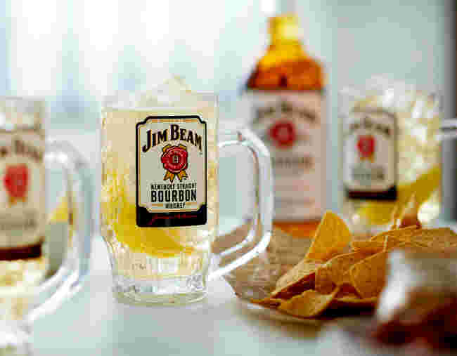 ジムビームハイボールとチップス
