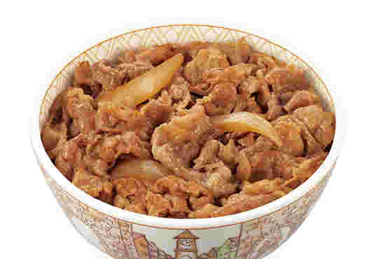 すき家の牛肉100％のおいしい牛丼