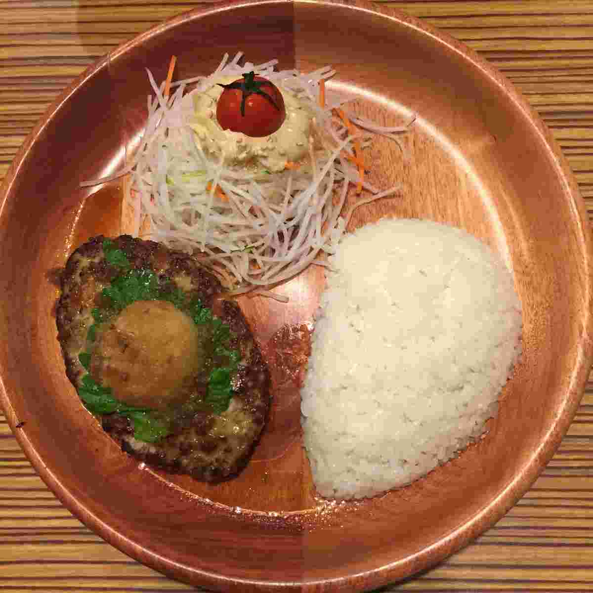 おろしそバーグディッシュランチ