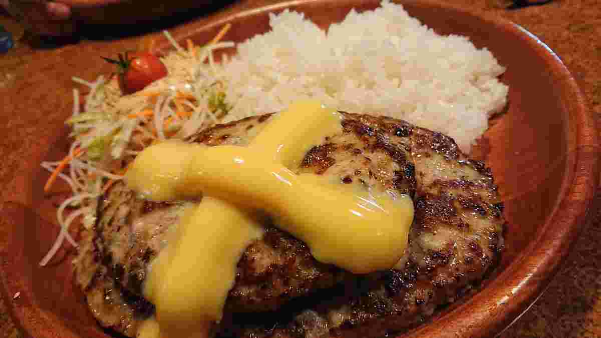 びっくりドンキーのハンバーグ
