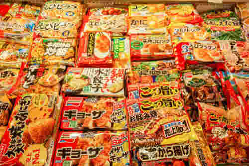様々な種類が販売されている冷凍食品