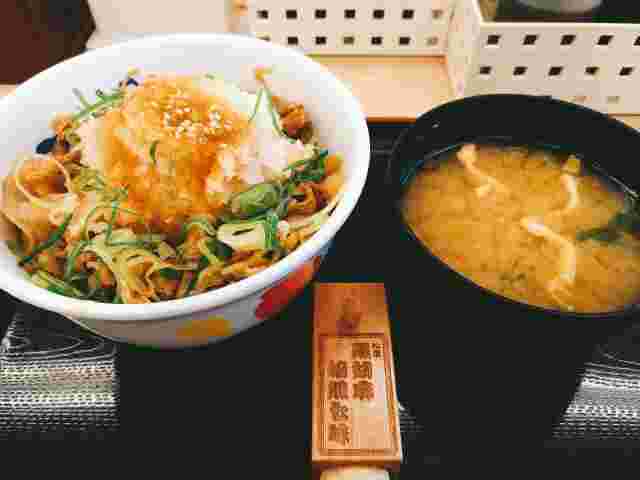 松屋のさっぱりプレミアムおろしポン酢牛丼
