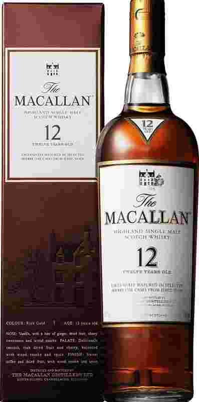 ザ・マッカラン(MACALLAN) 12年 シングルモルト