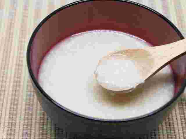 低温発酵で作った甘酒の原液