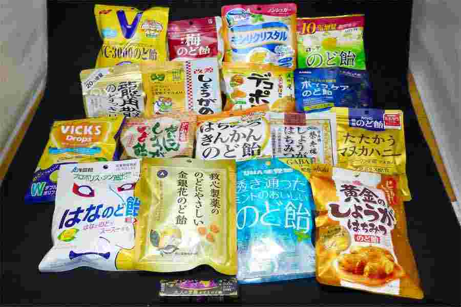 市販ののど飴