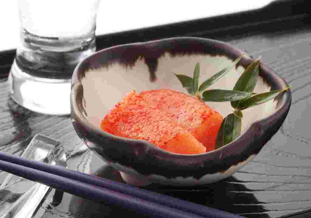 お皿に入った明太子の画像