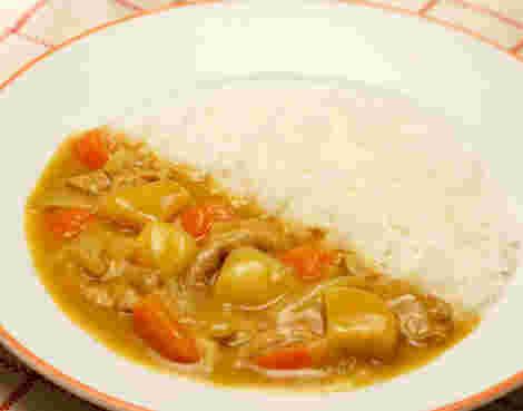 カレーライスの画像