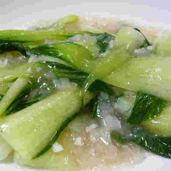 チンゲン菜の炒め物画像