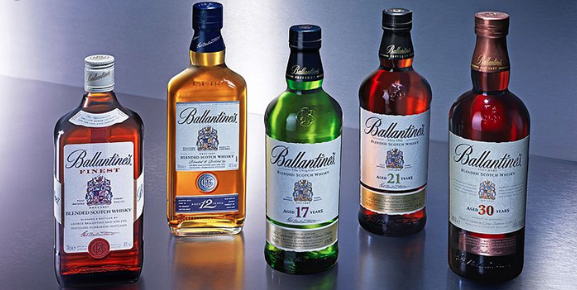 バランタインのお酒５種