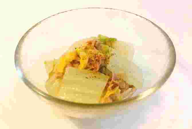白菜とツナのうま煮