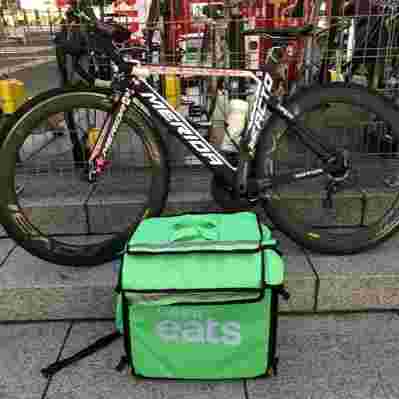 ウーバーイーツのバイトの自転車