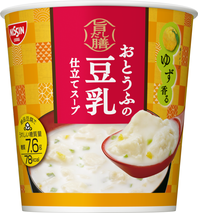 満足感がある体に優しい旨だし膳おとうふの豆乳仕立てスープ