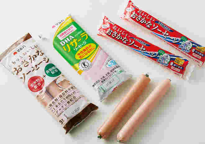 魚肉ソーセージのいろいろ