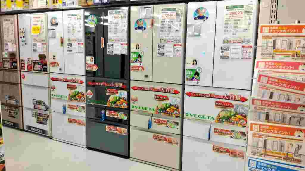 冷蔵庫売り場
