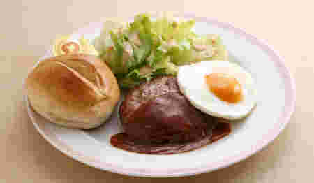 モーニングハンバーグ