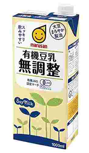 マルサンアイのまろやか有機豆乳無調整
