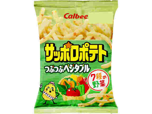 サッポロポテトつぶつぶベジタブルのパッケージ