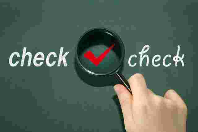 checkの文字