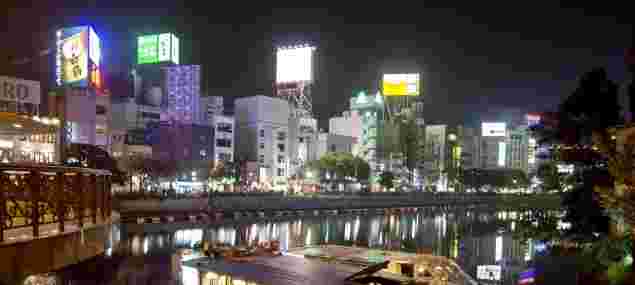 福岡の中洲エリア