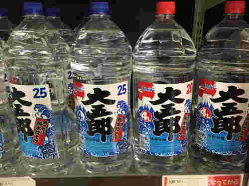 ペットボトルの焼酎