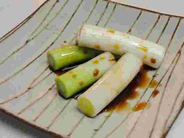 生食のネギ