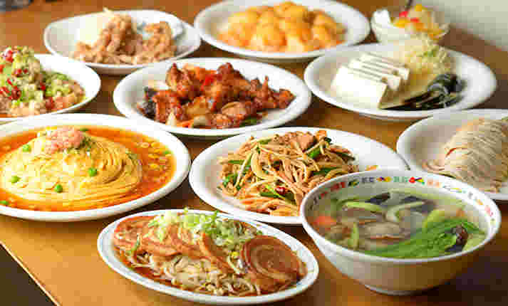 かに玉や酢豚、チャーシューなど代表的な広東料理