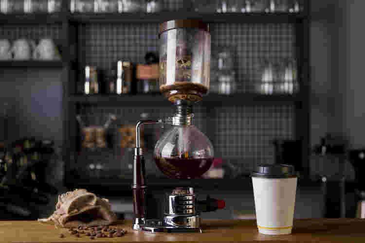 サイフォン式コーヒーのセット