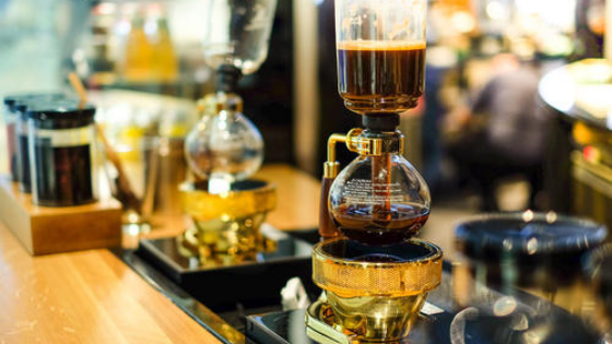 サイフォン式コーヒー