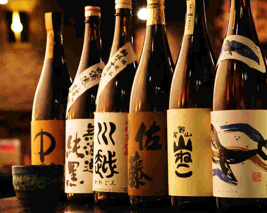 焼酎の瓶