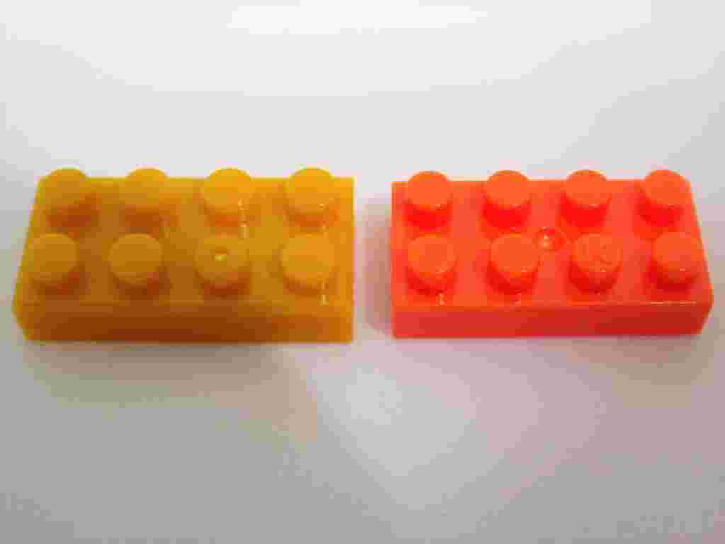 プチブロックとナノブロックのサイズの違い