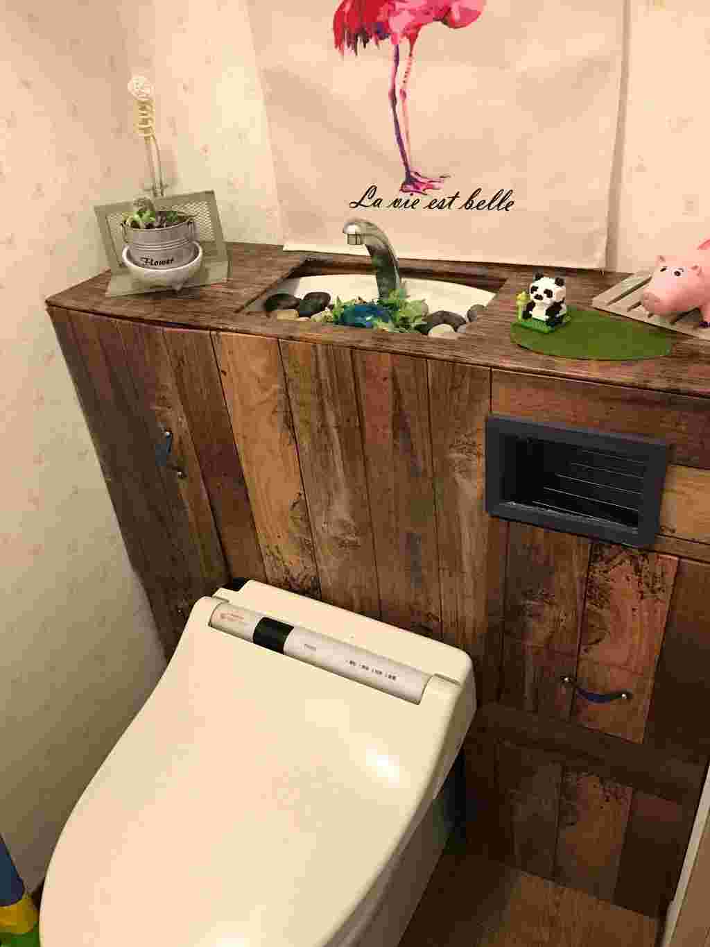 タンクレス風トイレ