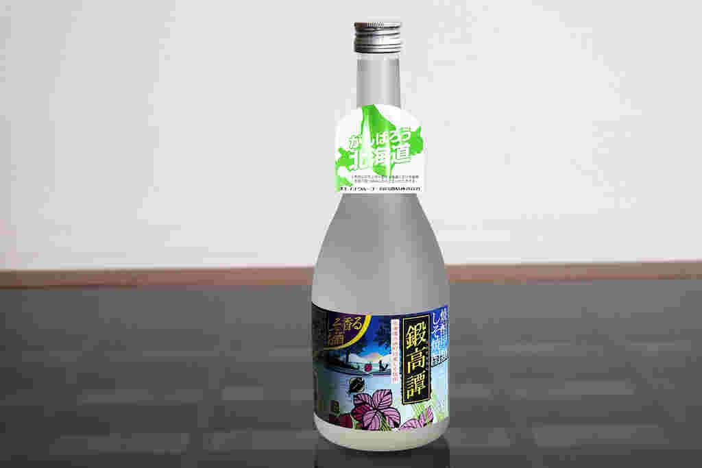 しそ焼酎「鍛高譚」のボトル