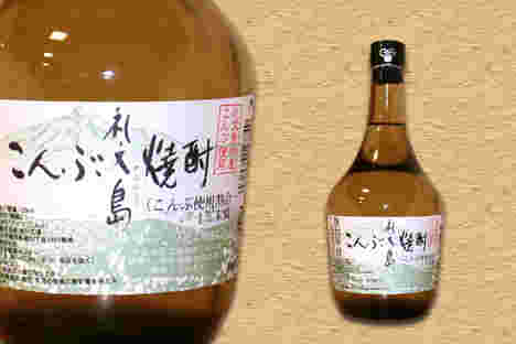 昆布焼酎「黄金譚」ボトル
