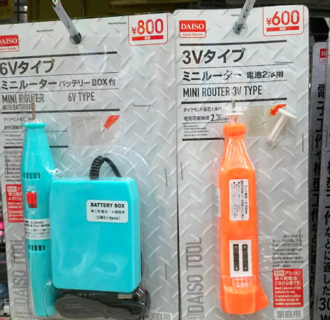 ミニルーター3Vと6Vタイプ