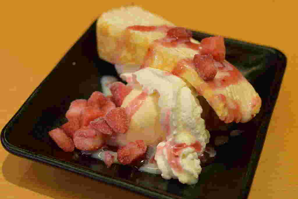 スシローのミルククレープメルバ