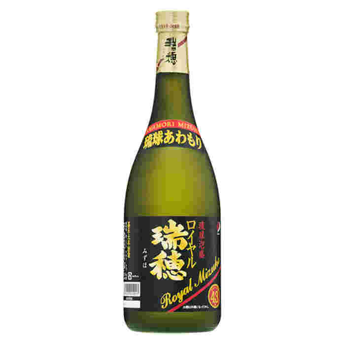 琉球泡盛 ロイヤル瑞穂のボトル