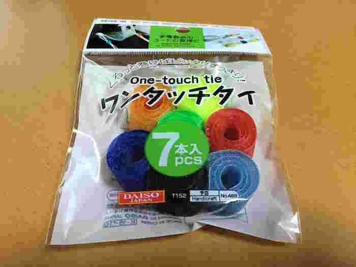 ダイソーのワンタッチタイ