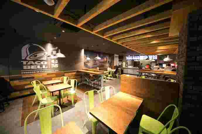 タコベルの店内