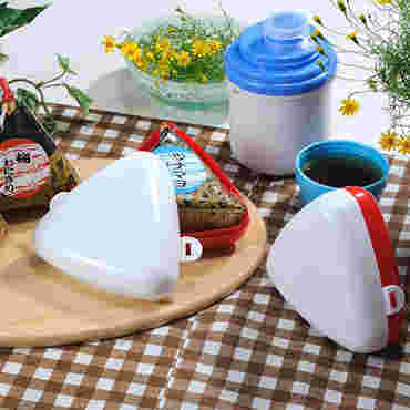 三角形のおにぎりケースのイメージ