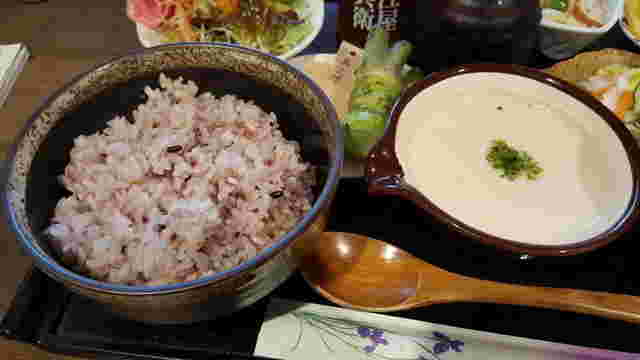 麦飯のとろろごはん