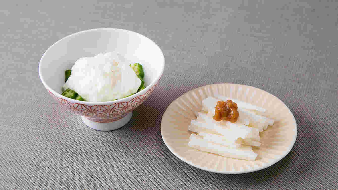 生のとろろ料理