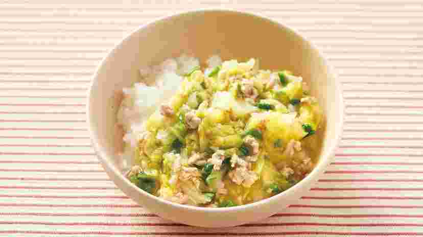 豚肉のあんかけごはん