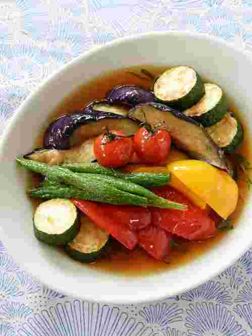 野菜の煮びたし画像