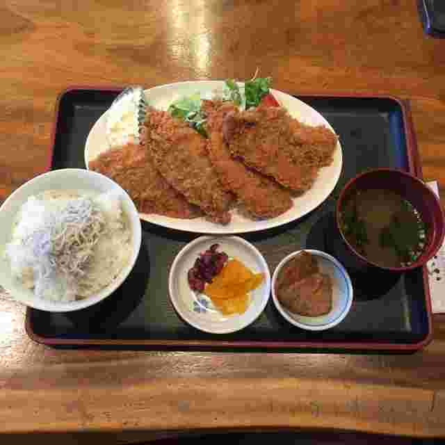 アジフライ定食