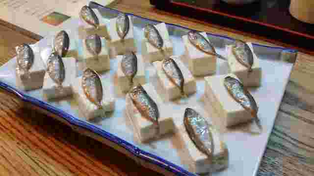 最もメジャーな食べ方であるスクガラス豆腐