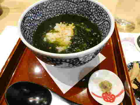 青のり茶漬け