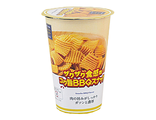 ザクザク食感のコク旨BBQスナック
